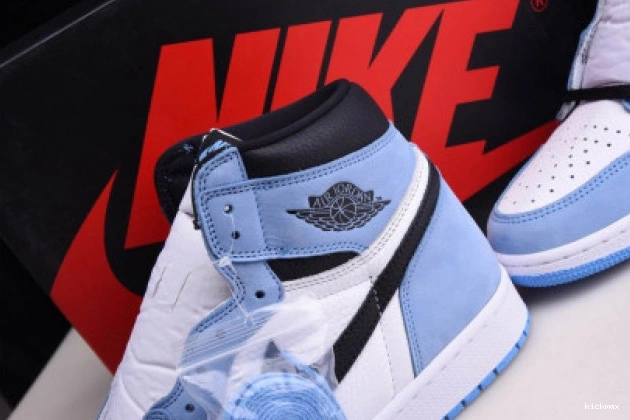 Rep 1 BLUE AIR 555088-134 BLACK RETRO HIGH UNIVERSITY JORDAN WHITE 0813